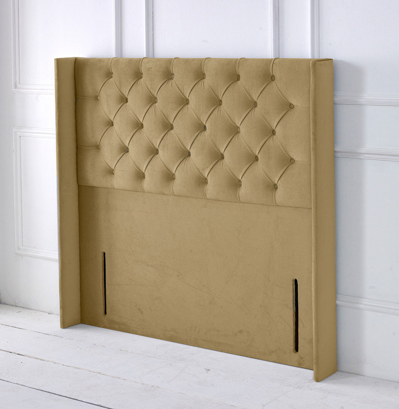 Upholstered Headboard, Single (3'), Coffee