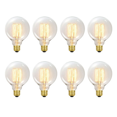 40 watts, ampoule au xénon, à intensité variable, blanc chaud (2 700 K) E26