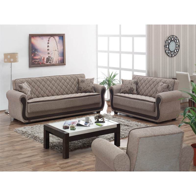 Ensemble de salon configurable-lit Zaylee