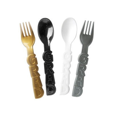 Disposable Graduation Flatware Set