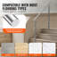 180.1 cm Handrails for Outdoor Steps 2 Crossbars Staircase for Porch Deck-127114880