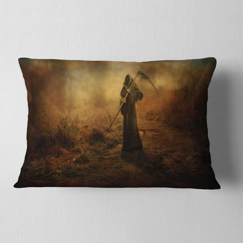  Coussin abstrait abstrait et inattendu, Rectangulaire, 12 po x 20 po