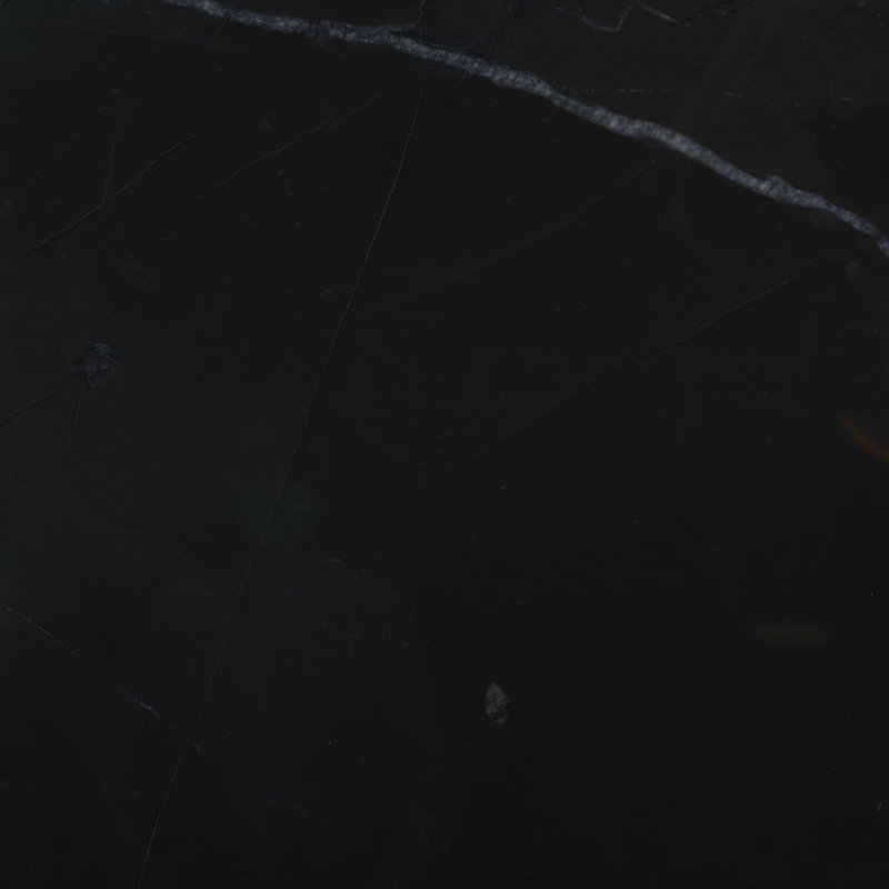 Table basse Evelynn, Laiton, Noir, noir, noir, noir