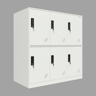 Metal 90cm Storage Cabinet with Handle