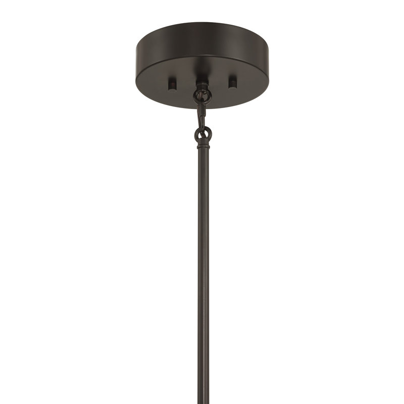 Oshri 6-Light Chandelier in Oil Rubbed Bronze, Oil Rubbed Bronze
