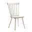 2 chaises d'appoint de salle à manger rustiques en bois massif blanc, design, idéales pour une utilisation dans la pièce, processus d'installation simple et rapide-1870106830
