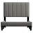 Upholstered Slat Bed