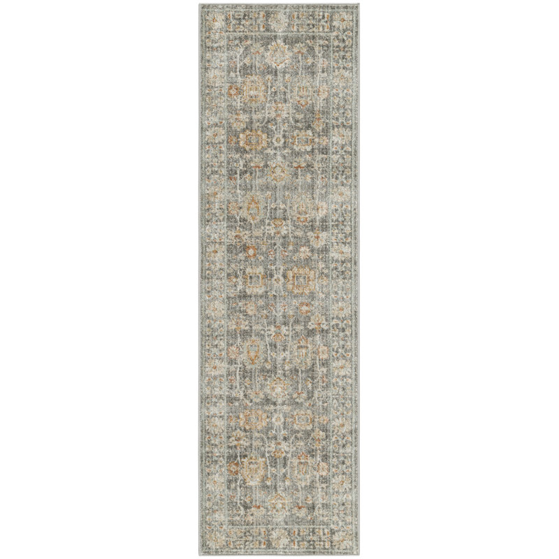 Louque Oriental Indoor Rug, Runner 2'3" x 8'