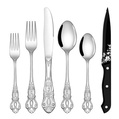 Ensemble 48 pièces de couverts 48 pièces Royal Silver