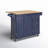 Hardiman 53.75" Kitchen Island with  Locking Wheels-1133971760