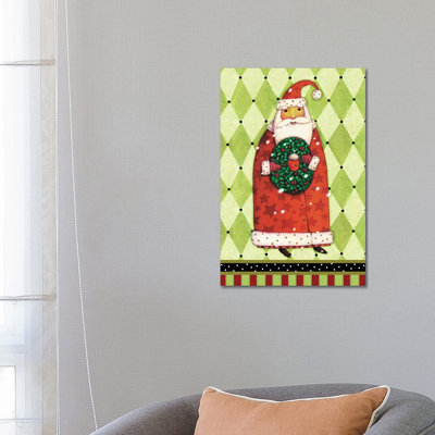 Harlequin Christmas II by Viv Eisner - Wrapped Canvas Print