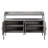 Samiya  52"W TV Stand, Gray Oak & Black Finish