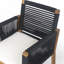 Chaises de patio en bois d'acacia Reese-1172115084