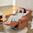 Picture Color 100% Polyester Electric Recliner
