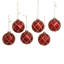 3.15'' Plaid Glass Christmas Ball Ornament-62073213