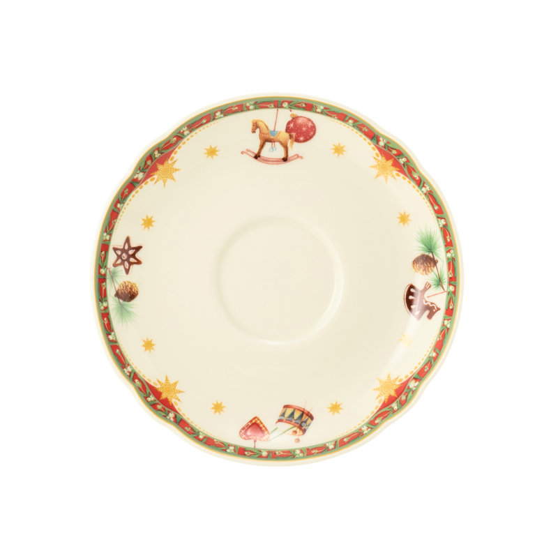 Seltmann Weiden Kombi-Untertasse 15 cm Marieluise Weinhachtsnostalgie