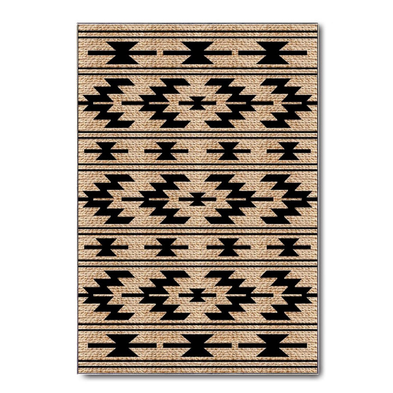 Tapis en coton Taliyah, Rectangle 2 pi 7 po x 11 pi 6 po