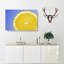 Lemon Slice - Wrapped Canvas-55365016