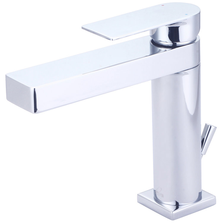 Single-Hole Single-handle Bathroom Faucet with Drain Assembly