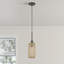 Mini-luminaire suspendu en bronze 1 lumière Cassiday-121436224-121436227
