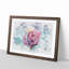 Multicoloured Rose Flower - Framed Print-56915471-56915477