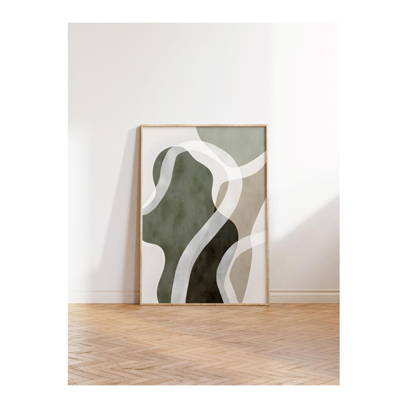 Peinture décorative encadrée