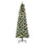 Arbre de Noël artificiel pré-éclairé enneigé-1804311901-1804311900