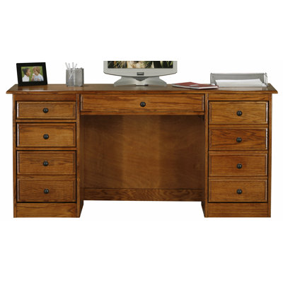 Orin Solid Wood Executive Desk