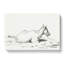 Lying Goat by Jean Bernard - Wrapped Canvas Art - Wrapped Canvas-55365837