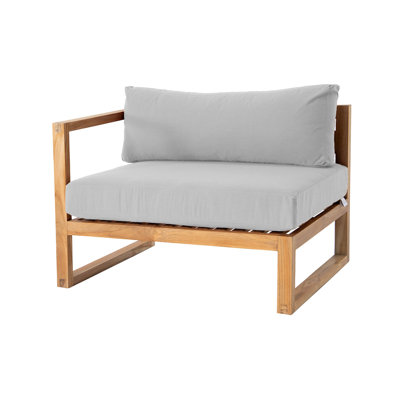 Predag Teak Outdoor Lounge Chair , Sunbrella® Cushions Included