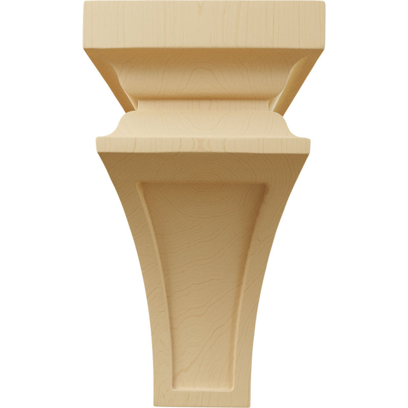Support en bois / corbeau H 10 po x l 5 po x P 5,75 po, Aulne
