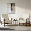 Chaise d'appoint transitionnelle traditionnelle rembourrée-447515769