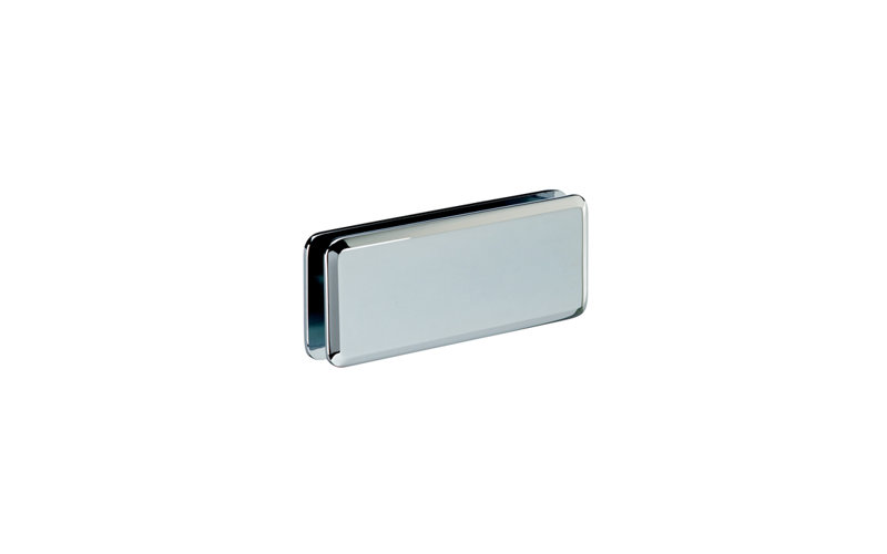  Verre biseauté à 180 pince à verre nickel poli