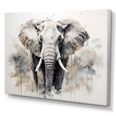 " Elegant Elephant In Motion II "