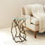 Glass End Table