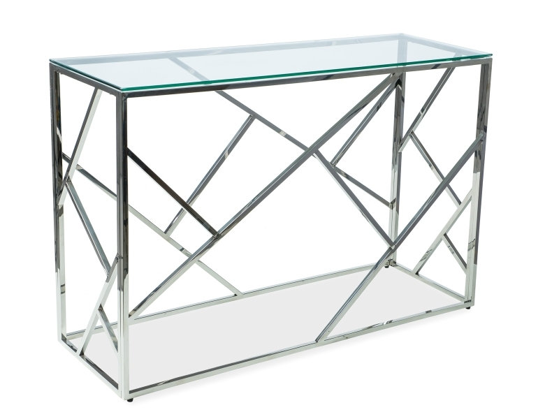 Campanella 120 cm W Glass Top Console Table