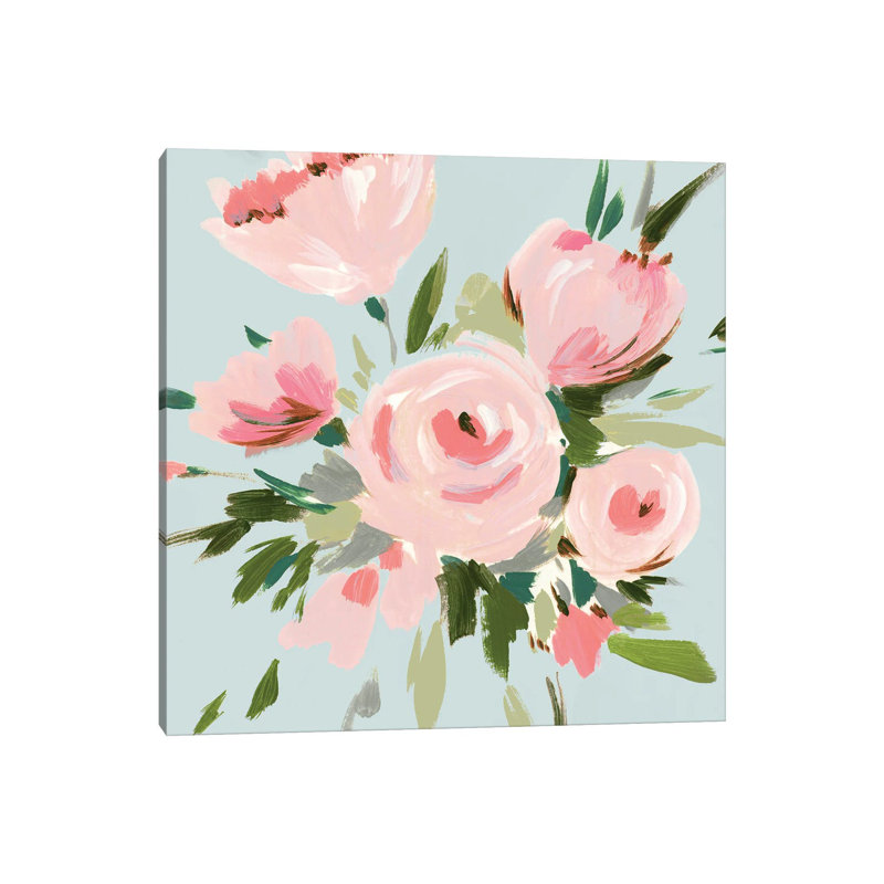 Pink Inspiration I by Isabelle Z - Painting on Canvas, 45.72 cm H x 45.72 cm W x 1.91 cm D, Wrapped Canvas
