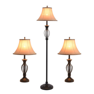 Cogdell 60.98'' Traditional Floor Lamp