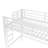 Metal Loft Bed With Easy Climbing Ladders And Sturdy Iron Frame-125179216