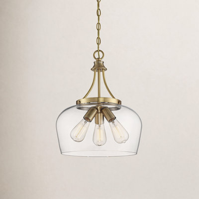 Breena Dimmable 3-Light Pendant