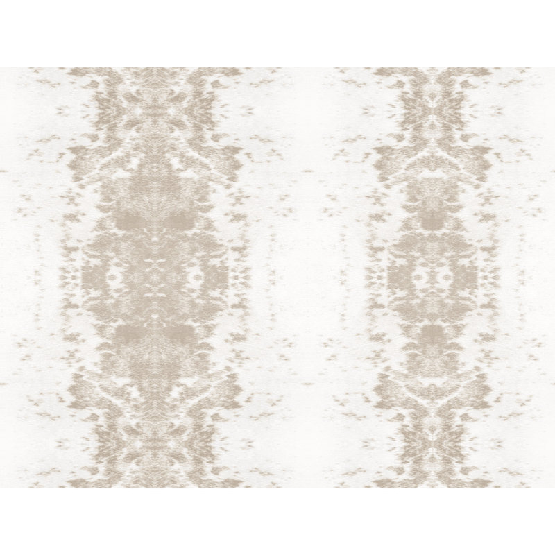 Abstract Peel & Stick Wallpaper Roll, Beige