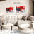 Avery Red Whirlpool Abstract-107680064