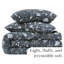 Ensemble de courtepointe réversible en microfibre Secret Meadow-297838004-297902144