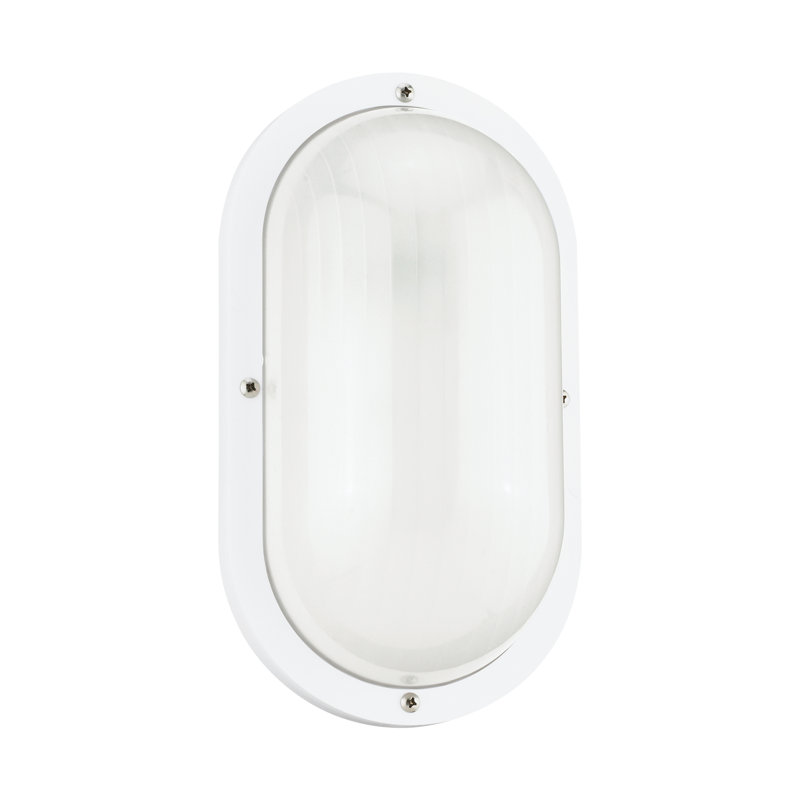 Bayside One Light Outdoor Wall Lantern from Generation Lighting , White, 60W Medium