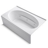 Windward Alcove 72" x 42" Whirpool Bathtub