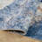 3-Sizes Of Blue Abstract Faux Cashmere Area Rugs-1799957806