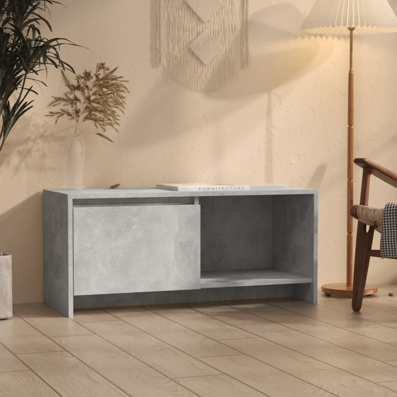 Naim Unfinished TV Stand, Concrete Grey