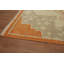 Tapis ivoire Oushak 6 x 9