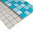 Tropical Night 0.98" x 0.98" Porcelain Mosaic Wall & Floor Tile-69567187
