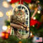 Ornement suspendu en bois pour chat stargazer